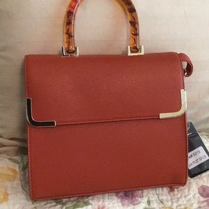 Crossi of New York Rust Spice Handbag